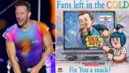 Coldplay India Tour 2025: Amul Shares Quirky Post on &lsquo;Sold Out&rsquo; Tickets For British Rock Band&rsquo;s Mumbai Concert (See Pic)