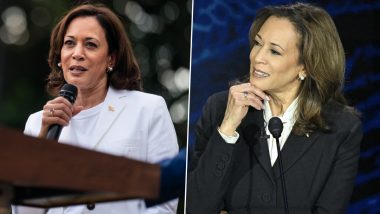 Kamala Harris’ Earrings: From Danglers to Studs, These Pictures Show US Presidential Candidate’s Love Affair With Pearl Earrings