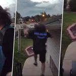 Delivery Gone Wrong: Amazon Delivery Boy Collapses After Hitting His Head On Roof of House in US, Video Goes Viral