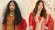 Aishwarya Rai Bachchan’s Red Anarkali From Anant Ambani-Radhika Merchant Wedding Recreated in Doll, Netizens React