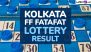 Kolkata Fatafat Result Today: Kolkata FF Result for September 6, 2024 Declared, Check Winning Numbers and Result Chart of Satta Matka-Type Lottery Game