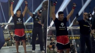 Sangram Singh Becomes First Indian Male Wrestler To Win MMA Fight, Achieves Historic Feat With Victory Over Pakistan's Ali Raza Nasir