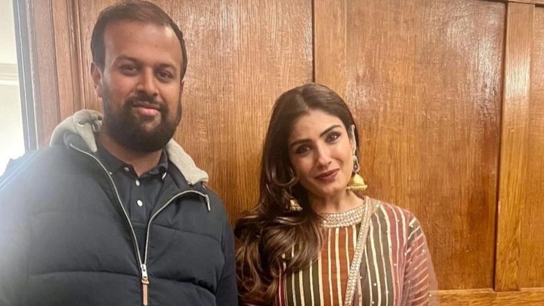 Raveena Tandon Fulfills Her Promise As She Clicks a Picture With Her London Fan Days After Bitter Encounter
