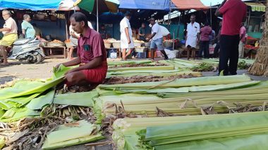 Ganesh Chaturthi, Subha Muhurtham 2024: Prices of Banana Leaves Shoot Up Due to Festivals in Tamil Nadu (Watch Video)