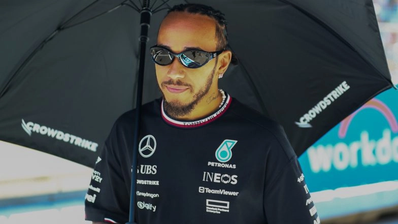 Mercedes’ Lewis Hamilton To Start From Pit Lane in Azerbaijan GP After Installing New Power Unit