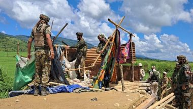 Manipur Unrest: 1 Person Killed, 6 Injured After Kuki Militants Deploy Long-Range Rockets in Civilian Areas in Bishnupur (Watch Video)