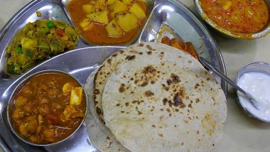 Vegetarian and Non-Vegetarian Thalis Prices Drop: Cost of Veg Thali Drops by 8%, Non-Veg Thali Price Down by 12% As Prices of Vegetable Oil, Tomatoes and Broilers Ease, Reports CRISIL