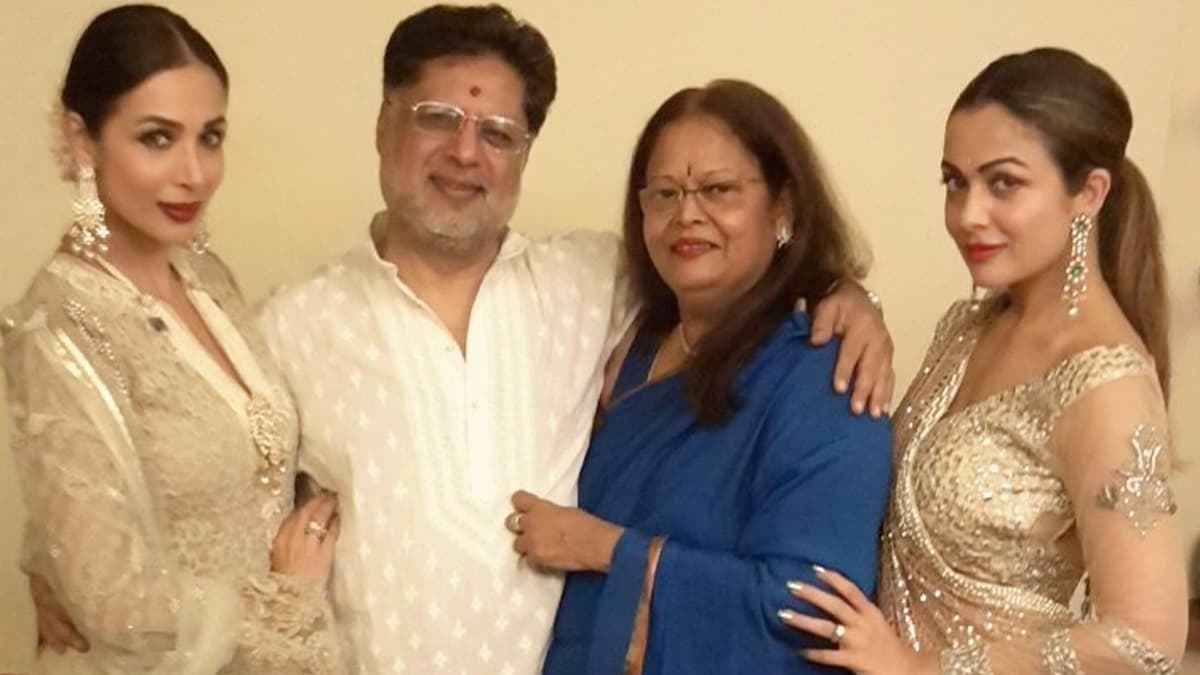 Malaika Arora’s Heartfelt Photos With Father Anil Arora and Family