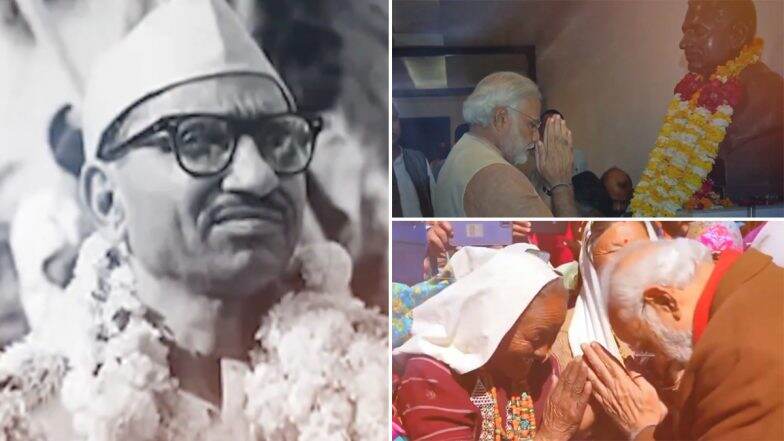 Deen Dayal Upadhyaya Birth Anniversary 2024: PM Narendra Modi Pays Tribute to Bharatiya Jan Sangh Leader on His Jayanti, Says ‘His Concept of Antyodaya Will Be Invaluable for a Developed India’