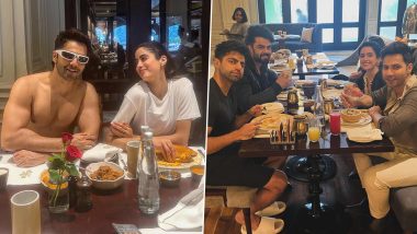 ‘Sunny Sanskari Ki Tulsi Kumari’: Varun Dhawan’s ‘Breakfast Club’ Featuring Janhvi Kapoor, Sanya Malhotra and Maniesh Paul Looks Too Much Fun! (View Pics)