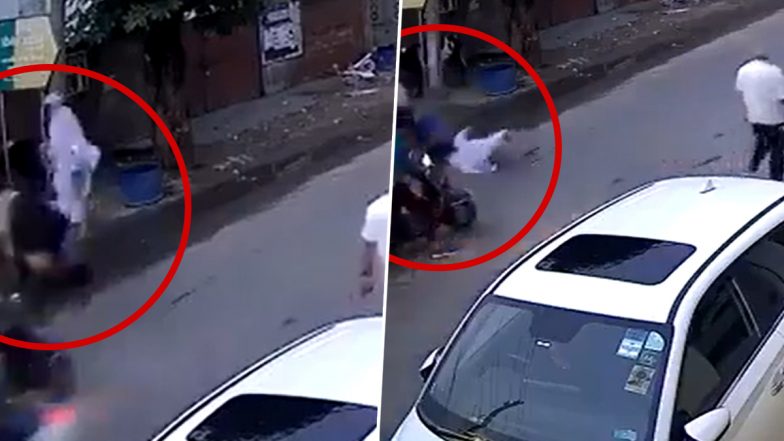 Bull Attack in Meerut: Elderly Man Critically Injured After Bull Gores Him Near UP Minister Dinesh Khatik’s House, Disturbing Video Goes Viral