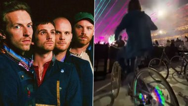 Coldplay 2025 World Tour: Concertgoers To Power the ‘Music of the Spheres’ Concert With Kinetic Dance Floors and Stationary Bikes (Watch Video)