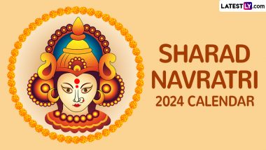 Sharad Navratri 2024 Full Calendar With Dates From Ghatasthapana to Dussehra (Vijayadashami): Check Date-Wise Schedule of Puja Days for Shardiya Navratri in October