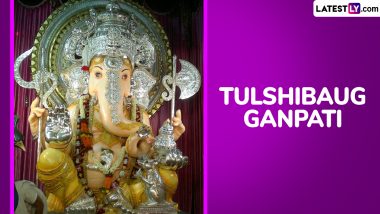 Tulshibaug Ganpati 2024 Location and Address: How To Reach 'Manacha Chautha Ganpati' in Pune? Know History and Significance of Tulsi Baug Ganesh Mandal Celebrations