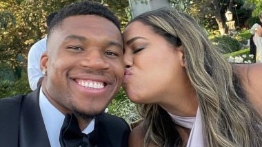 Giannis Antetokounmpo Marries Long-Time Girlfriend Mariah Riddlesprigger in Greece (See Pics)