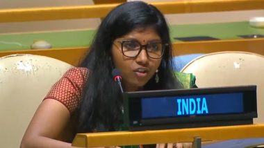 India Warns Pakistan ‘Cross-Border Terrorism Will Inevitably Invite Consequences’ at UN (Watch Video)