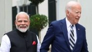 US President Joe Biden Welcomes Progress on India&rsquo;s Procurement of MQ-9B Aircraft; Lauds Effort To Advance Cooperation in Space, Cyber