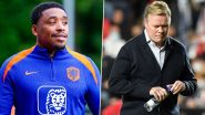 Steven Bergwijn Hits Back at Netherlands Football Team Head Coach Ronald Koeman, Says ‘I Don’t Want To Play for Him Anymore’