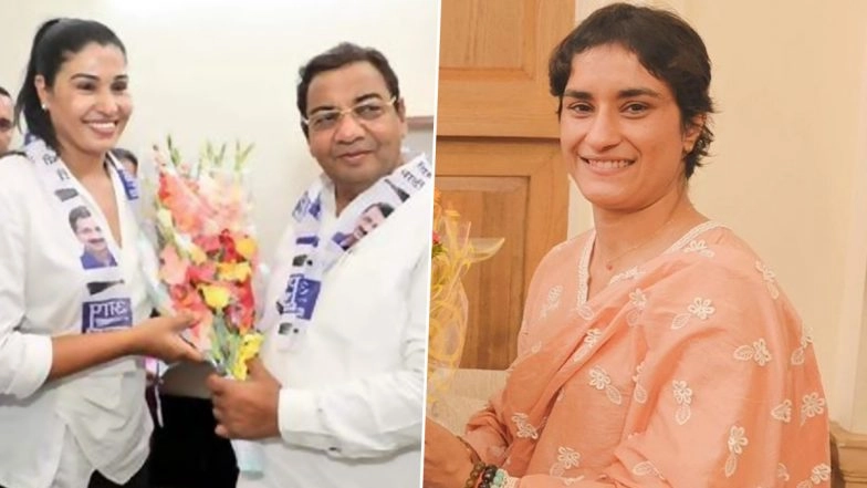 Haryana Assembly Elections 2024: AAP Releases List of 21 Candidates for Upcoming Polls, Kavita Dalal Fielded From Julana Against Congress Candidate Vinesh Phogat