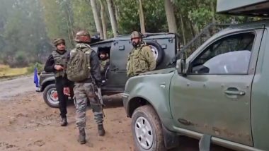 Kulgam Encounter: 3 Soldiers, Cop Injured in Exchange of Fire Between Terrorists and Security Forces in Jammu and Kashmir (Watch Videos)