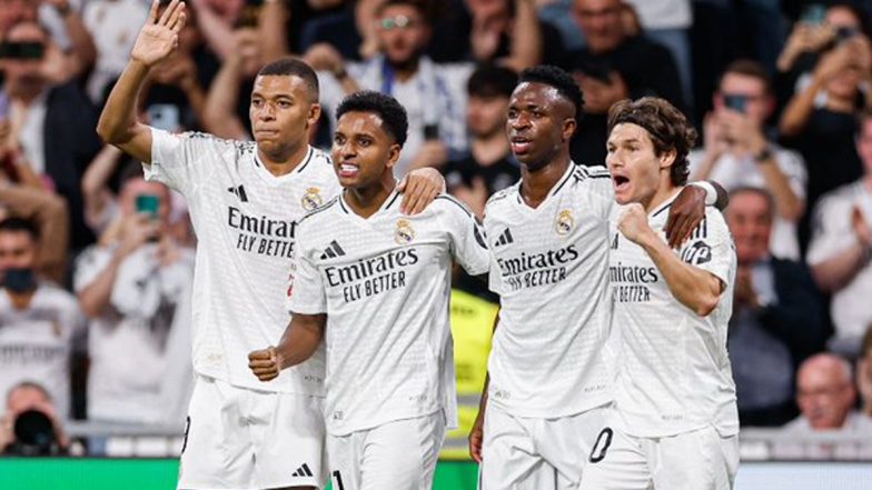 How to Watch Real Madrid vs Borussia Dortmund UEFA Champions League 2024-25 Live Streaming Online? Get Telecast Details of UCL Football Match on TV and Online