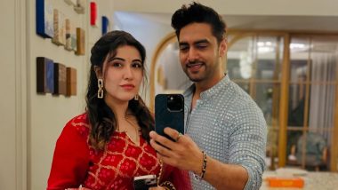 ‘Yeh Rishta Kya Kehlata Hai’ Fame Rohit Purohit and Wife Sheena Bajaj Celebrate Ganesh Chaturthi at Siddharth Kumar Tewary’s Home (See Pics)