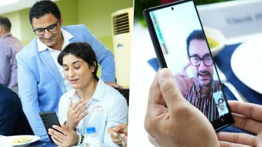 Dangal 2.0 Loading? Vinesh Phogat and Aamir Khan Engage in a Video Call, Fans React