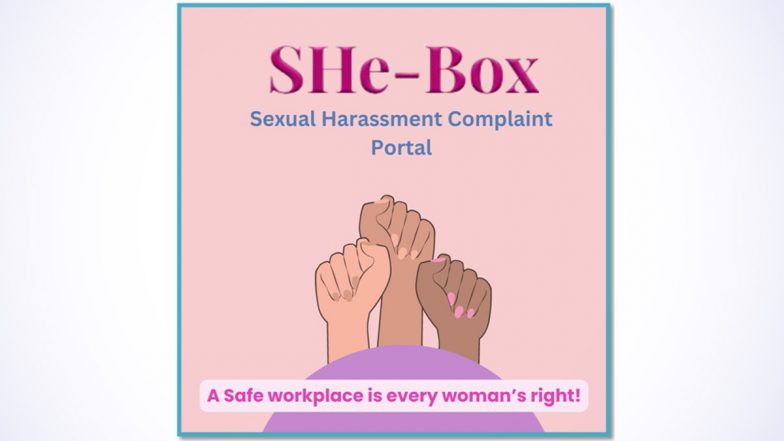 How To Register Complaint on SHe-Box Portal? Here’s Step-by-Step Guide for Women To Report Sexual Harassment at Workplace