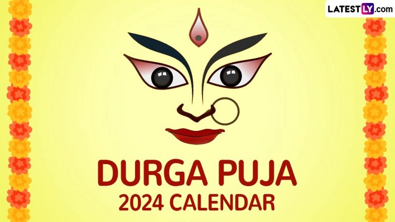 Durga Puja 2024 Start and End Dates in India: When Is Mahalaya, Durga Ashtami, Maha Navami and Bijoya Dashami? Check Date-Wise Details of Bengali Durga Puja