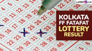 Kolkata Fatafat Result Today: Kolkata FF Result for November 6, 2024 Declared, Check Winning Numbers and Result Chart of Satta Matka-Type Lottery Game