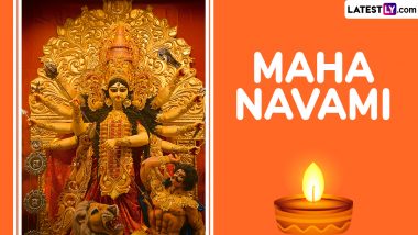 Maha Navami 2024 Date, Significance and Rituals: When Is Durga Navami, Ayudha Puja, Kanya Pujan and Navami Homa? Know About the Day Honouring Mahishasura Mardini