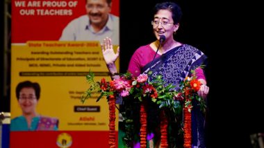 Teacher’s Day 2024: Arvind Kejriwal-Led AAP Government Brought Education Revolution in Delhi, Says Minister Atishi at Award Ceremony (See Pics and Video)