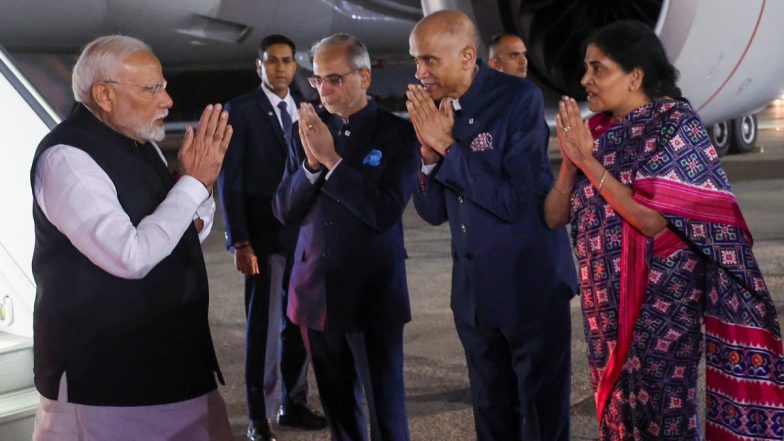 PM Modi Arrives in New York To Attend UN Summit of the Future 