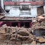 Alwar House Collapse: House Collapses in Rajasthan After Heavy Rains (Watch Video)