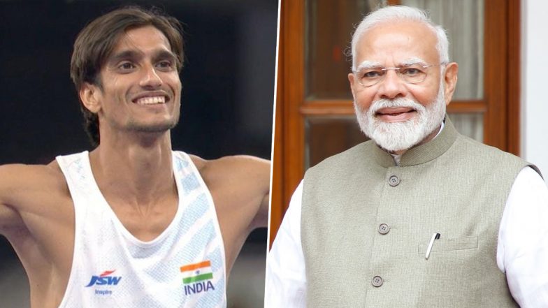 Paris Paralympics 2024: PM Narendra Modi Congratulates Sharad Kumar for Winning Silver Medal in Men's High Jump