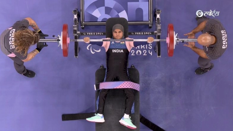 Sakina Khatun Falls Short of Medal in Women’s 45kg Powerlifting Final       
