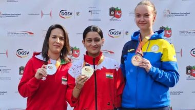 Mahit Sandhu Wins 50 M Rifle Prone Gold Medal in World Deaf Shooting Championship 2024