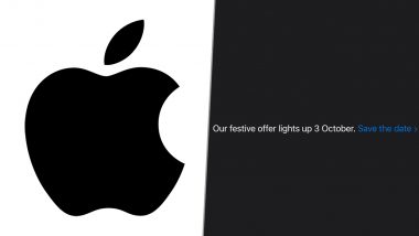 Apple Diwali Sale Begins on October 3: Tech Giant Likely To Offer Discount on iPhones, MacBooks, AirPods, Apple Watches and More; Check Details