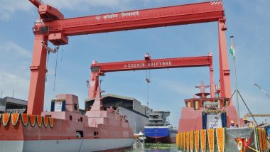 Indian Navy’s 2 Anti-Submarine Warfare Shallow Water Crafts Launched at Cochin Shipyard (See Pics)