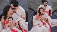 Onam 2024: Amala Paul and Jagat Desai Reveal Son Ilai’s Face in Adorable Family Photos As They Extend Festive Wishes