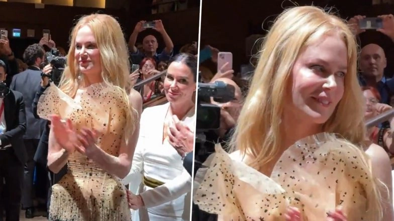 Venice Film Festival 2024: Nicole Kidman’s ‘Babygirl’ Receives Almost 7-Minute Standing Ovation at 81st Edition of the Prestigious Event (Watch Video)