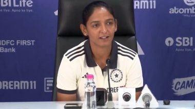 India Captain Harmanpreet Kaur Confident About Overcoming Australia Ahead of ICC Women’s T20 World Cup 2024, Says ‘We Have What It Takes To Lift the Trophy’ (Watch Video)