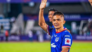 ISL 2024–25: India Football Icon Sunil Chhetri Becomes Top Goal-Scorer in ISL History