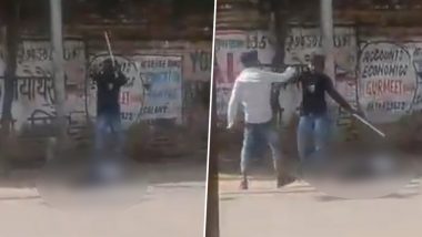 Murder Caught on Camera in Kanpur: Personal Enmity Suspected After 5 Men Beat Man to Death With Sticks in Uttar Pradesh, 4 Arrested; Disturbing Video Surfaces