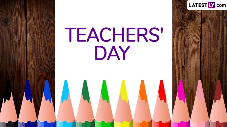 Wish Happy Teachers’ Day 2024 to Your Favourite Teacher With Lovely Greetings and WhatsApp Photos