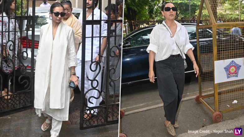 Anil Mehta Funeral: Gauri Khan Arrives at Malaika Arora’s Mother’s House to Offer Condolences (View Pics)