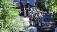 Jammu and Kashmir: Joint Operation of Indian Army and Police Underway in Poonch To Nab Hiding Terrorists in Forest (Watch Video)
