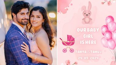 Tanuj Virwani Welcomes Baby Girl With Wife Tanya Jacob; ‘Splitsvilla X5’ Fame Announces Happy News and Says ‘Today Is the First Day of the Rest Our Lives’