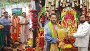 Ganeshotsav 2024: Salman Khan, Arpita Khan Visit Maharashtra CM Eknath Shinde’s Residence for Ganesh Chaturthi Celebrations (View Pics)