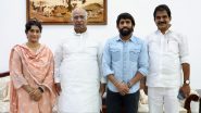 Vinesh Phogat, Bajrang Punia Set To Join Congress Ahead of Haryana Assembly Elections, Meet Mallikarjun Kharge (See Pic)